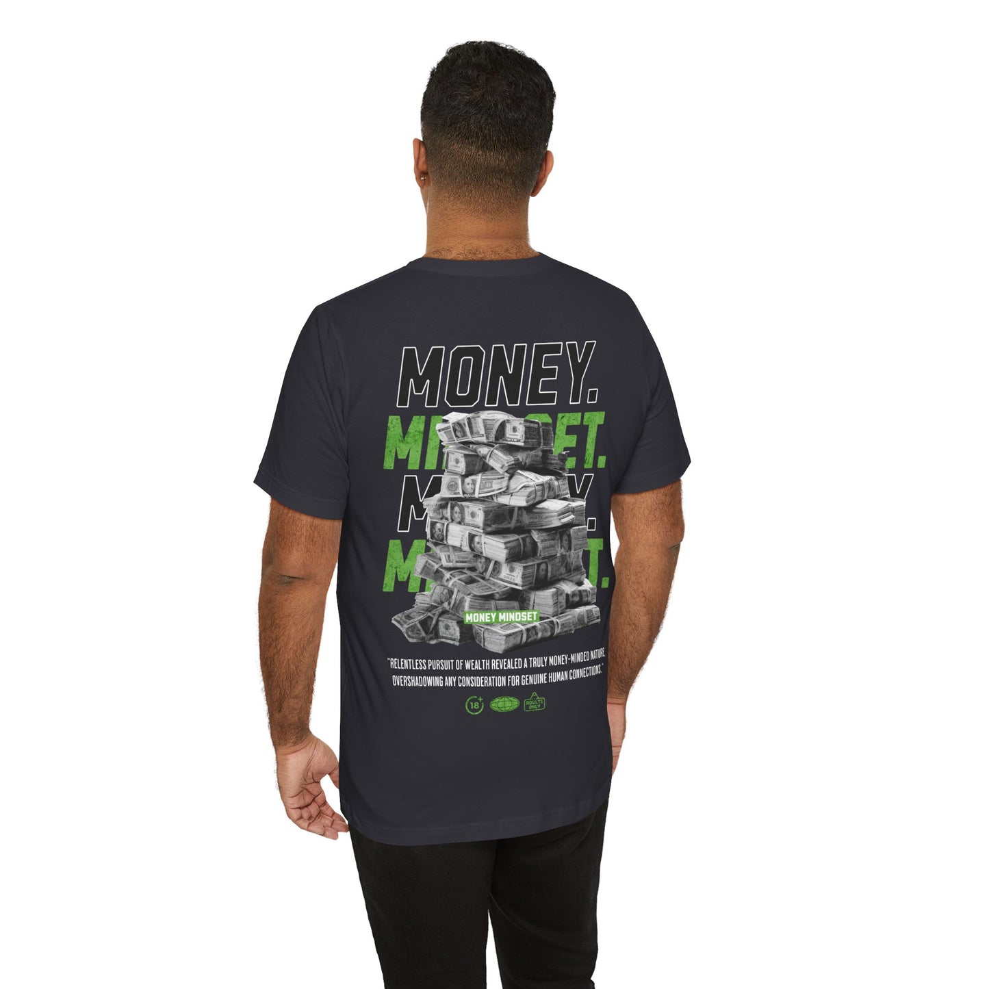 Paramoney #1 Unisex Graphic Money Tee - Bold Statement Shirt for Hustlers, Gift for Entrepreneurs, Streetwear, Stylish Casual Wear, Everyday Fashion