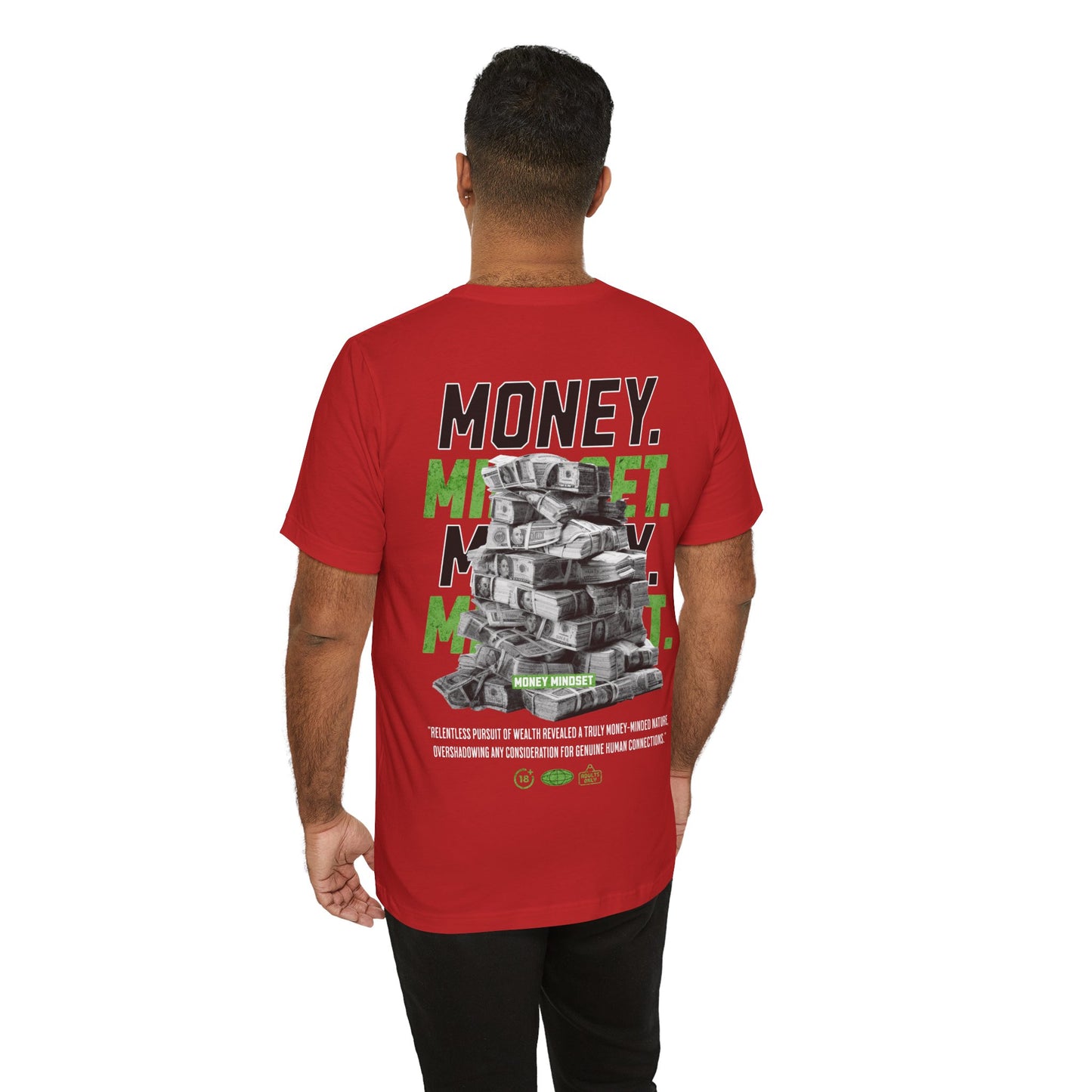 Paramoney #1 Unisex Graphic Money Tee - Bold Statement Shirt for Hustlers, Gift for Entrepreneurs, Streetwear, Stylish Casual Wear, Everyday Fashion