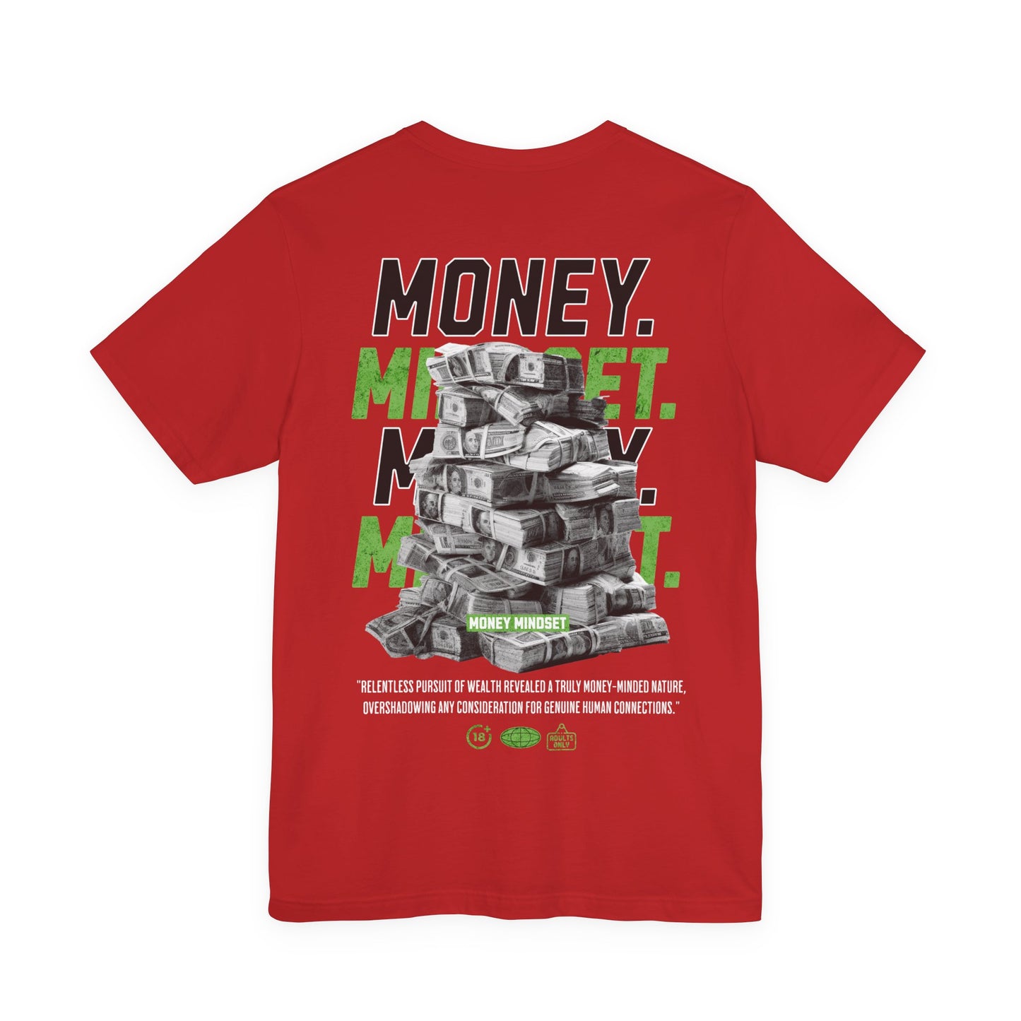 Paramoney #1 Unisex Graphic Money Tee - Bold Statement Shirt for Hustlers, Gift for Entrepreneurs, Streetwear, Stylish Casual Wear, Everyday Fashion