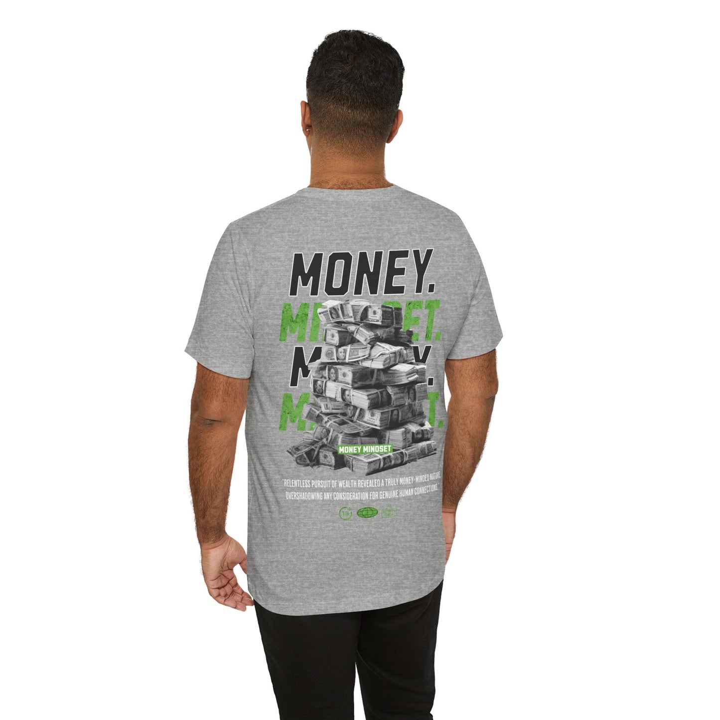 Paramoney #1 Unisex Graphic Money Tee - Bold Statement Shirt for Hustlers, Gift for Entrepreneurs, Streetwear, Stylish Casual Wear, Everyday Fashion