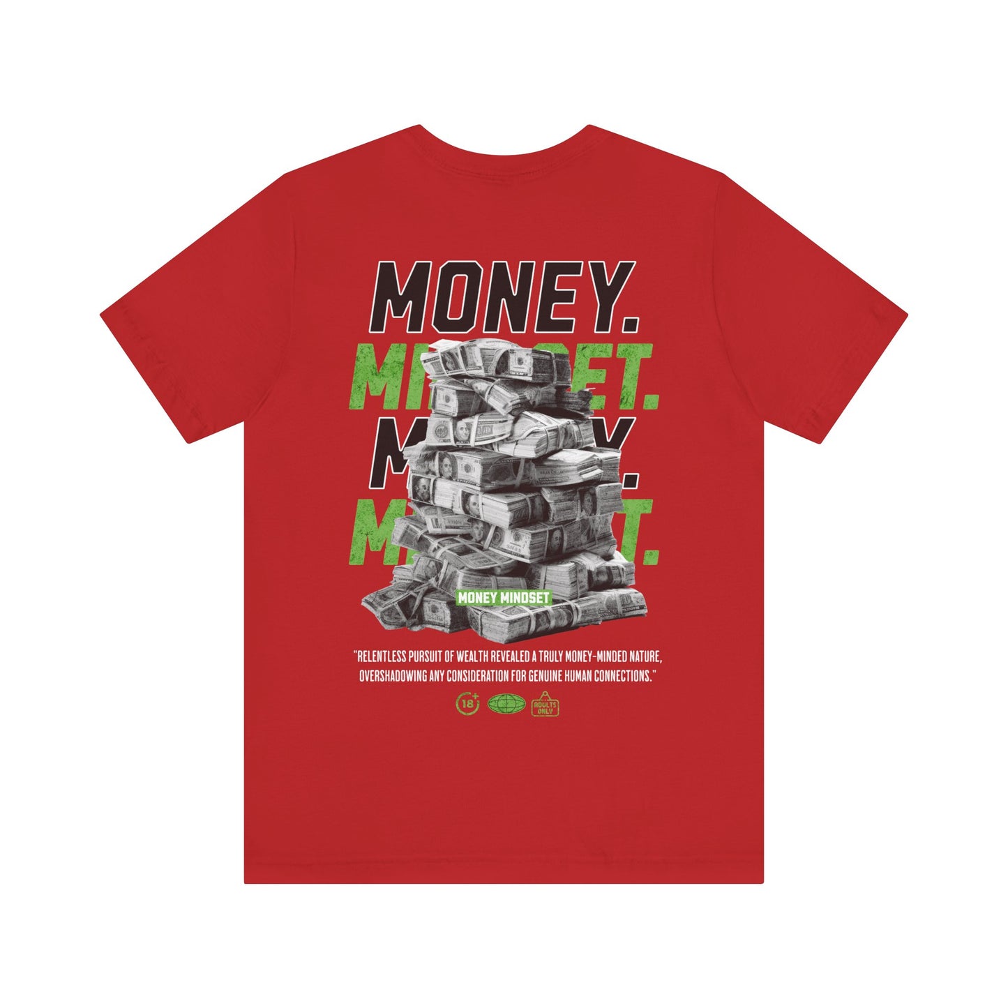 Paramoney #1 Unisex Graphic Money Tee - Bold Statement Shirt for Hustlers, Gift for Entrepreneurs, Streetwear, Stylish Casual Wear, Everyday Fashion