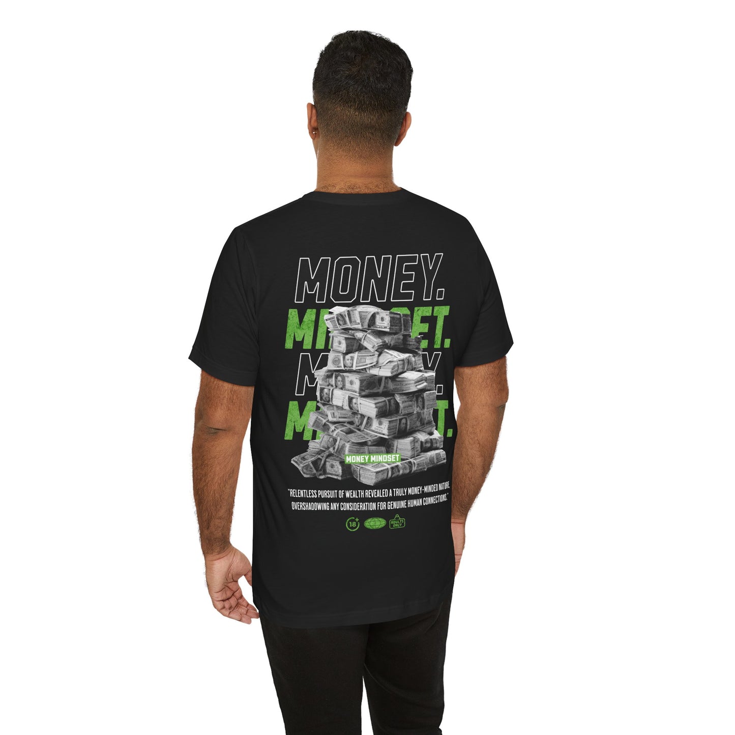 Paramoney #1 Unisex Graphic Money Tee - Bold Statement Shirt for Hustlers, Gift for Entrepreneurs, Streetwear, Stylish Casual Wear, Everyday Fashion