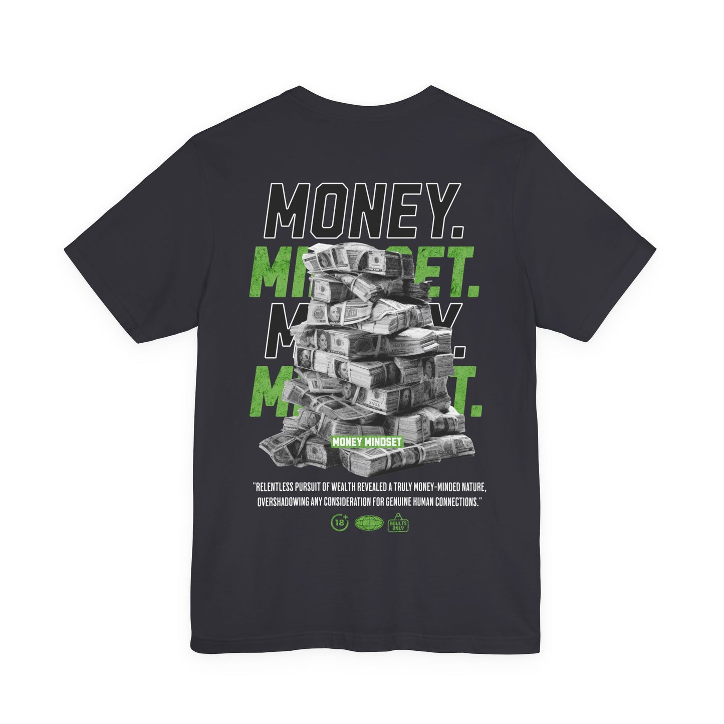 Paramoney #1 Unisex Graphic Money Tee - Bold Statement Shirt for Hustlers, Gift for Entrepreneurs, Streetwear, Stylish Casual Wear, Everyday Fashion