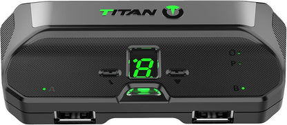 Titan Two Device Crossover Gaming Adapter and Converter for PS5(Remote Play) PS4 PS3 Xbox One 360 Nintendo Switch. Controller Emulator, Programmable Scripts, Macros, Mods, Remapping, Keyboard, Mouse.