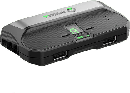 Titan Two Device Crossover Gaming Adapter and Converter for PS5(Remote Play) PS4 PS3 Xbox One 360 Nintendo Switch. Controller Emulator, Programmable Scripts, Macros, Mods, Remapping, Keyboard, Mouse.