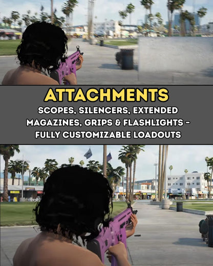 FEMALE WEAPON PACK FIVEM PINK GUNS