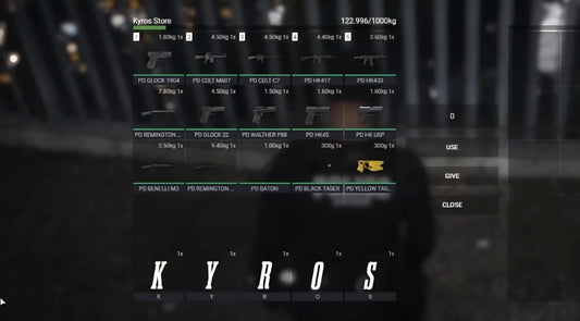 POLICE WEAPON PACK FIVEM