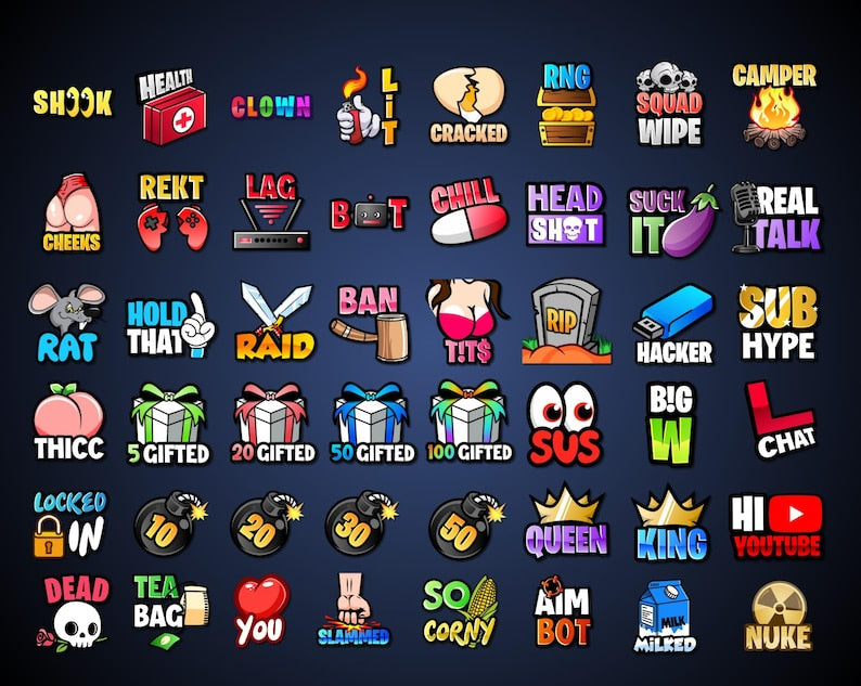 120 Animated Emotes