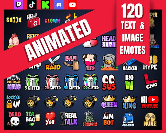 120 Animated Emotes